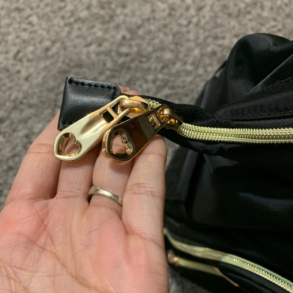 Women's Black Multi Compartment Backpack - Picture 9 of 12